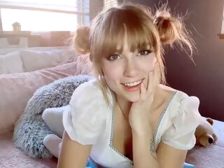masturbation pigtails hairstyle solo